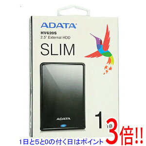 �y1����5.0�̂����A18���̓|�C���g3�{�I�z�y�V�i�󂠂�(�������E��Ԃ�)�z ADATA PortableHD AHV620S-1TU31-CBK 1TB