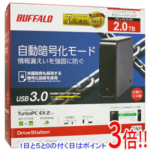 yۏؑΉ!!zy15.0̂A18̓|Cg3{IzBUFFALO OtHDD USB3.0Ή 2TB HD-LX2.0U3D