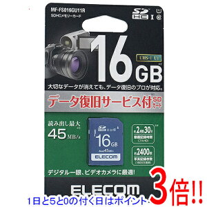 ył2{I5.0̂A183{IzELECOM SDHC[J[h MF-FS016GU11R 16GB