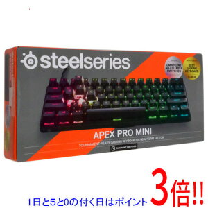 �y1����5.0�̂����A18���̓|�C���g3�{�I�zSteelSeries �Q�[�~���O�L�[�{�[�h Apex Pro Mini JP