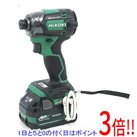 【1日と5.0のつく日、18日はポイント3倍！】HiKOKI 充電式インパクトドライバー 18V WH18DC (2XPZ) アグレッシブグリーン