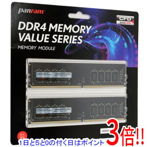 �y1����5.0�̂����A18���̓|�C���g3�{�I�z�y�V�i�󂠂�(�������E��Ԃ�)�z CFD Panram �f�X�N�g�b�v�p W4U3200PS-16G DDR4 PC4-3200 PC4-25600 16GB 2���g