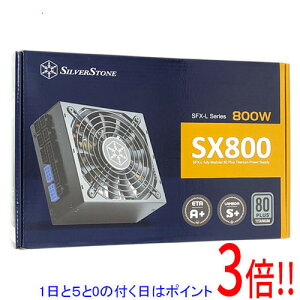 �y1����5.0�̂����A18���̓|�C���g3�{�I�zSILVERSTONE PC�d�����j�b�g SST-SX800-LTI-Rev 800W �u���b�N