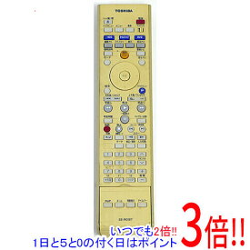 【いつでも2倍！1日と5．0のつく日は3倍！18日も3倍！】【中古】TOSHIBA製 HDD＆DVDレコーダー用リモコン SE-R0187(79101410)