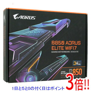 �y1����5.0�̂����A18���̓|�C���g3�{�I�zGIGABYTE ATX�}�U�[�{�[�h B850 AORUS ELITE WIFI7 SocketAM5