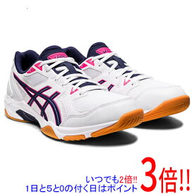 【いつでも2倍！1日と5．0のつく日は3倍！18日も3倍！】asics アシックス 27.5cm バレーボールシューズ GEL-ROCKET 10 1073A047 ホワイト/ピーコート