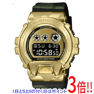 �y�����ۏؑΉ�!!�z�y1����5.0�̂����A18���̓|�C���g3�{�I�zCASIO �r���v G-SHOCK BOLD CAMO Series CAMO AND GOLD GM-6900CMG-3JF