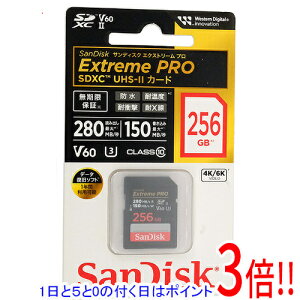 y15.0̂A18̓|Cg3{IzSanDisk SDXC[J[h SDSDXEP-256G-JNJIP