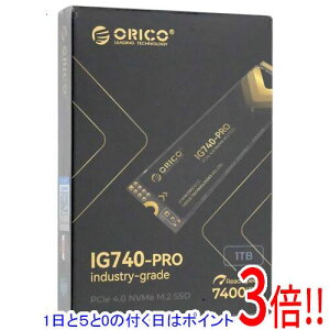 �y1����5.0�̂����A18���̓|�C���g3�{�I�zORICO M.2 SSD IG740-PRO 1TB