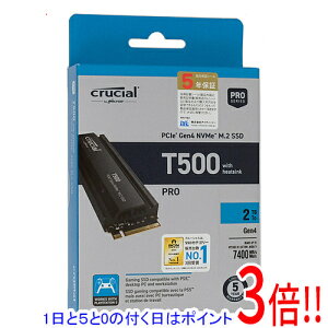�y1����5.0�̂����A18���̓|�C���g3�{�I�zcrucial �����^ M.2 SSD T500 CT2000T500SSD5JP 2TB