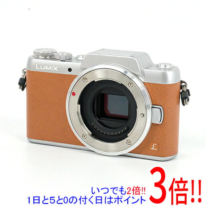 楽天市場】【中古】Panasonic LUMIX DMC-GF7-T ボディ : エクセラー