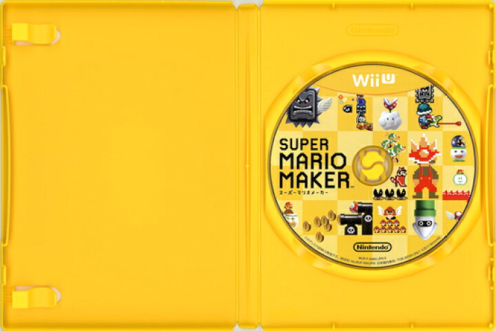 1日と5.0のつく日は5倍!18日も5倍!】【中古】スーパーマリオメーカー/ブックレット付 Wii U エクセラー スーパーマリオメーカー Wii U 元箱あり