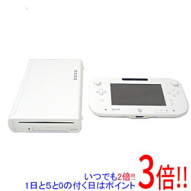 【いつでも2倍！1日と5．0のつく日は3倍！18日も3倍！】【中古】任天堂 Wii U PREMIUM SET shiro 32GB