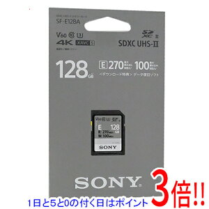 �y1����5.0�̂����A18���̓|�C���g3�{�I�zSONY�� SDXC�������[�J�[�h 128GB SF-E128A