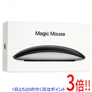 【1日と5.0のつく日、18日はポイント3倍!】Apple Magic Mouse MXK63ZA/A ブラック