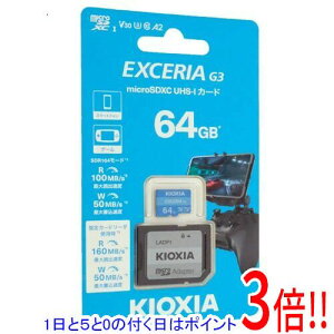 yGg[5{I11/14 10:00`11/16 23F59܂ŁIzLINVA microSDXC[J[h EXCERIA G3 KMU-C064G 64GB