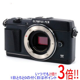 【いつでも2倍！1日と5．0のつく日は3倍！18日も3倍！】【中古】OLYMPUS マイクロ一眼 E-P5 ボディ BLK