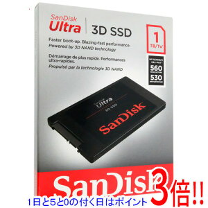 �y1����5.0�̂����A18���̓|�C���g3�{�I�zSANDISK 2.5�C���`SATA SSD Ultra 3D 1TB SDSSDH3-1T00-G25