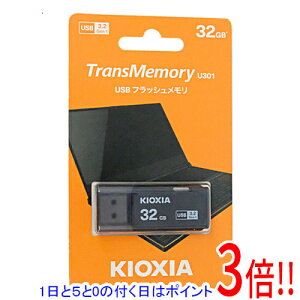 �y1����5.0�̂����A18���̓|�C���g3�{�I�z�L�I�N�V�A USB�t���b�V�������� TransMemory U301 KUC-3A032GK 32GB �u���b�N