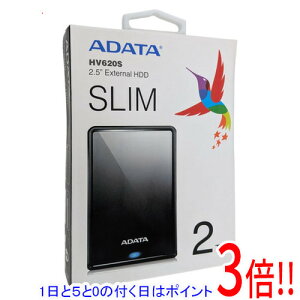 �y1����5.0�̂����A18���̓|�C���g3�{�I�z�y�V�i�󂠂�(�������E��Ԃ�)�z ADATA �O�t���n�[�h�h���C�u AHV620S-2TU31-CBK 2TB