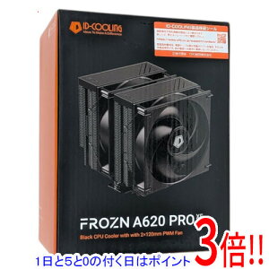 �y1����5.0�̂����A18���̓|�C���g3�{�I�zID-COOLING CPU�N�[���[ FROZN A620 PRO XE BLACK �u���b�N