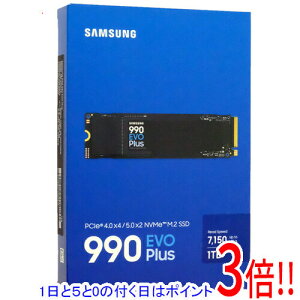 �y1����5.0�̂����A18���̓|�C���g3�{�I�zSAMSUNG SSD 990 EVO Plus MZ-V9S1T0B-IT/EC 1TB