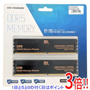 �y1����5.0�̂����A18���̓|�C���g3�{�I�zCFD �f�X�N�g�b�v�p W5CU6400CS-16GC38F DDR5 PC5-6400 PC5-51200 16GB 2���g CUDIMM
