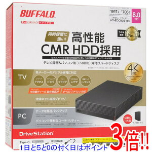 �y�����ۏؑΉ�!!�z�y1����5.0�̂����A18���̓|�C���g3�{�I�zBUFFALO���O�tHD HD-EDC8U3-BA 8TB
