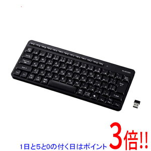 �y1����5.0�̂����A18���̓|�C���g3�{�I�zELECOM 2.4GHz�É��~�j�L�[�{�[�h TK-QT11MDMBK �u���b�N