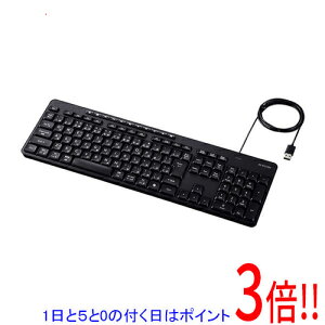 �y1����5.0�̂����A18���̓|�C���g3�{�I�zELECOM �L���É��t���L�[�{�[�h TK-QT11FUMBK �u���b�N