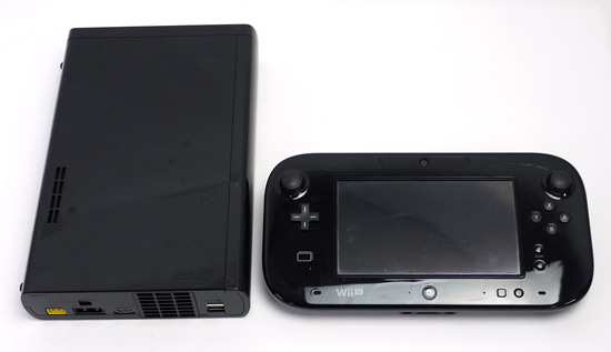 新品・未使用品！！任天堂 Wii U ブラック モンハン3G同梱版-
