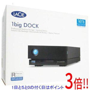 �y1����5.0�̂����A18���̓|�C���g3�{�I�zLaCie LaCie 1big Dock STHS16000800 16TB