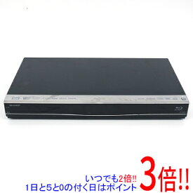 【いつでも2倍！1日と5．0のつく日は3倍！18日も3倍！】【中古】SHARP AQUOS ブルーレイディスクレコーダー BD-W2600 リモコンなし