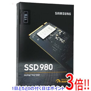 �y1����5.0�̂����A18���̓|�C���g3�{�I�z�y�V�i�󂠂�(�������E��Ԃ�)�z SAMSUNG SSD 980 MZ-V8V1T0B/EC 1TB