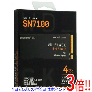 y15.0̂A18̓|Cg3{IzWestern Digital WD Black SN7100 NVMe SSD WDS400T4X0E 4TB