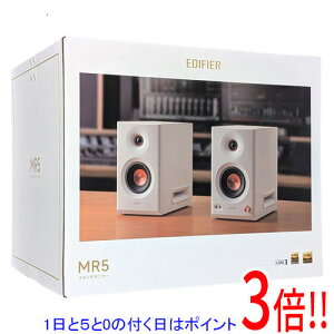 �y1����5.0�̂����A18���̓|�C���g3�{�I�zEdifier 2.0���j�^�[�X�s�[�J�[�V�X�e�� ED-MR5-WH �z���C�g