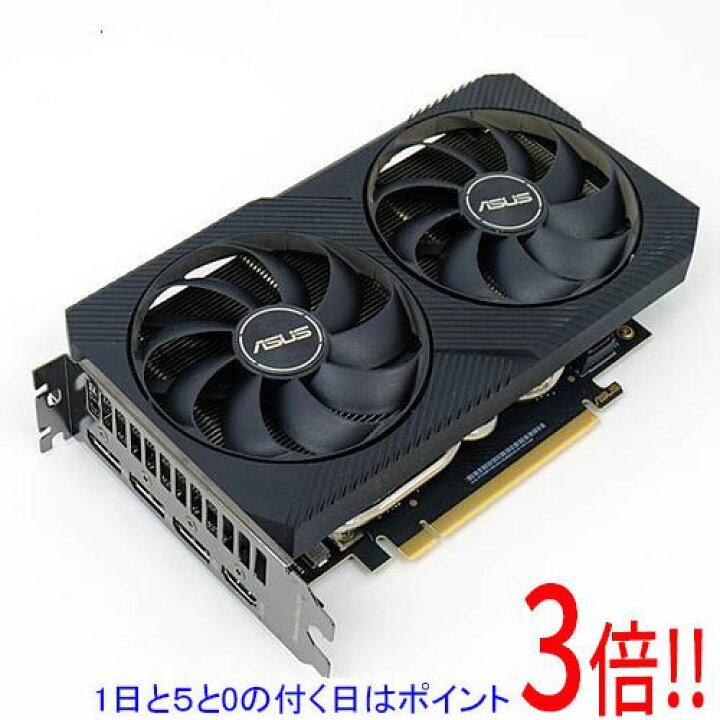 楽天市場】【中古】ASUS製グラボ DUAL-RTX3060TI-8G-MINI-V2 PCIExp 