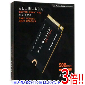 �y1����5.0�̂����A18���̓|�C���g3�{�I�zWestern Digital�� SSD WD_Black SN770M NVMe SSD WDS500G3X0G 500GB
