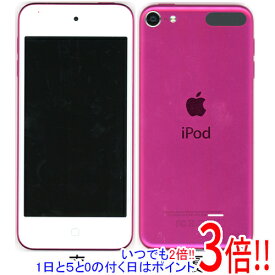 【いつでも2倍！1日と5．0のつく日は3倍！18日も3倍！】【中古】Apple 第7世代 iPod touch MVHR2J/A ピンク/32GB 本体のみ