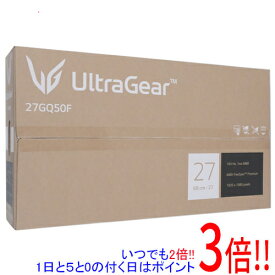 【いつでも2倍！1日と5．0のつく日は3倍！18日も3倍！】LGエレクトロニクス 27型 ゲーミングモニター UltraGear 27GQ50F-B