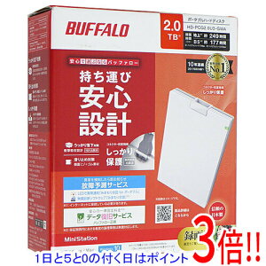 �y�����ۏؑΉ�!!�z�y1����5.0�̂����A18���̓|�C���g3�{�I�zBUFFALO��PortableHD HD-PCG2.0U3-GWA 2.0TB