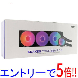 yGg[5{I11/20 20:00`11/27 01F59܂ŁIzNZXT ȈՐCPUN[[ Kraken Core 360 RGB RL-KR36C-B1 ubN