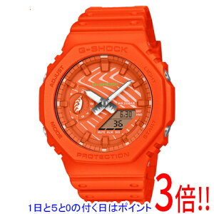 �y1����5.0�̂����A18���̓|�C���g3�{�I�zCASIO �r���v G-SHOCK �w���i�x�e�[�}���f�� �I�����W(�T�[����) GA-2100SSH-4AJR