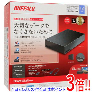 �y�����ۏؑΉ�!!�z�y1����5.0�̂����A18���̓|�C���g3�{�I�zBUFFALO �O�tHDD HD-LE1U3-BB 1TB �u���b�N