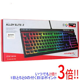 【いつでも2倍！1日と5．0のつく日は3倍！18日も3倍！】HyperX ゲーミングキーボード Alloy Elite 2 HKBE2X-1X-US/G 赤軸