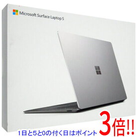【いつでも2倍！5.0のつく日、18日は3倍！】【中古】マイクロソフト Surface Laptop 5 R2I-00020 プラチナ 元箱あり