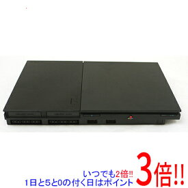 【いつでも2倍！1日と5．0のつく日は3倍！18日も3倍！】【中古】SONY プレイステーション2 ブラック SCPH-90000CB