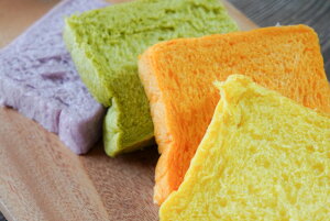 ミールケア ・卵・乳不使用のやさい生食パン〈お試し〉半斤170g 4種×各1個 子供の豊かな人間性を身につけ心と身体が健康に育つ基本である本物の(味・食)を伝え楽しむ環境を皆さまにつ