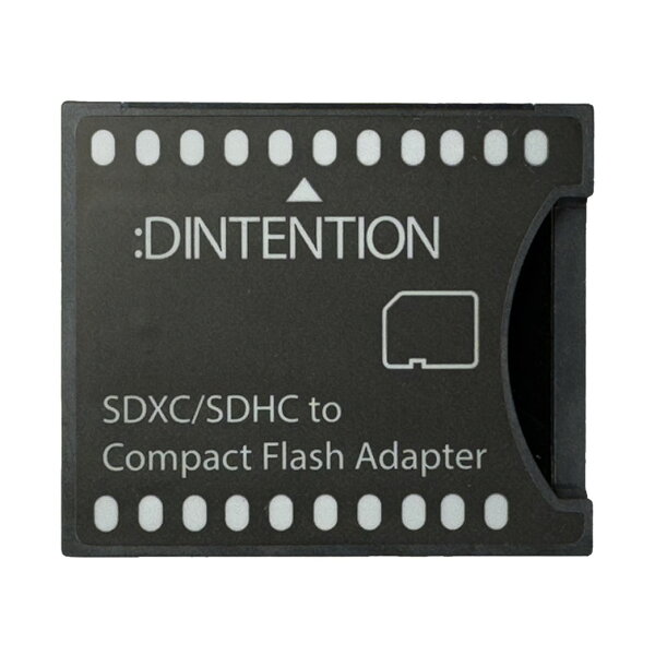 SDメモリーカード用 コンパクトフラッシュ 変換アダプター 手持ちのSDカードをCFカード TypeIに変換 高速SDカード規格に対応