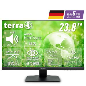 �t�����j�^�[ PC�f�B�X�v���C 23.8�C���` HDMI �t��HD �Q�[�~���O���j�^�[ PC �p�\�R�� �m���O���A ����� IPS �u���[���C�g �J�b�g 144Hz 1920×1080 Full HD DP USB Type-c �X�s�[�J�[���� �w�b�h�z���[�q 